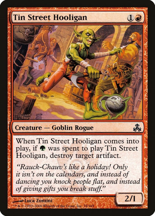 Tin Street Hooligan [GPT - 78]