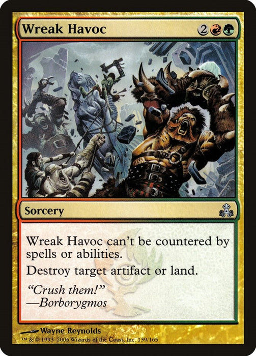Wreak Havoc [GPT - 139]