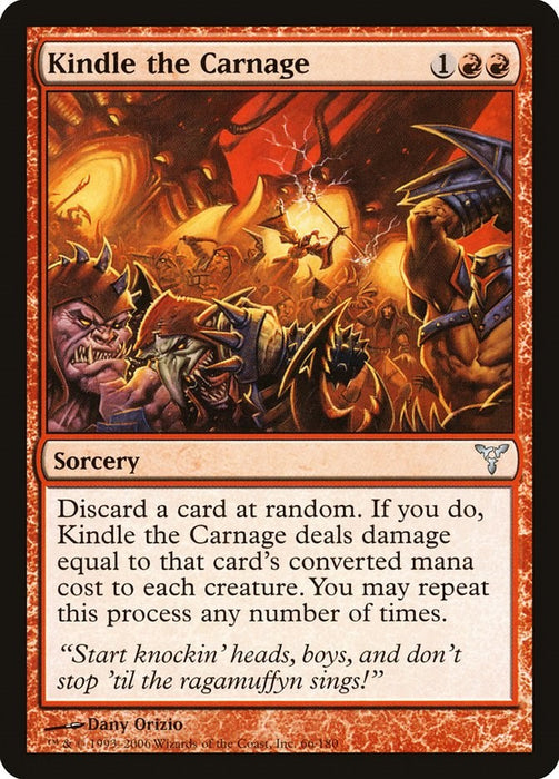 Kindle the Carnage [DIS - 66]