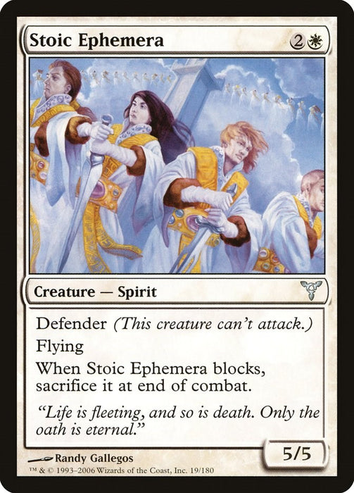 Stoic Ephemera [DIS - 19]