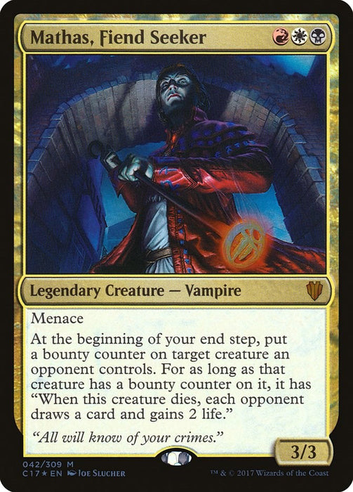 Mathas, Fiend Seeker [C17 - 42]
