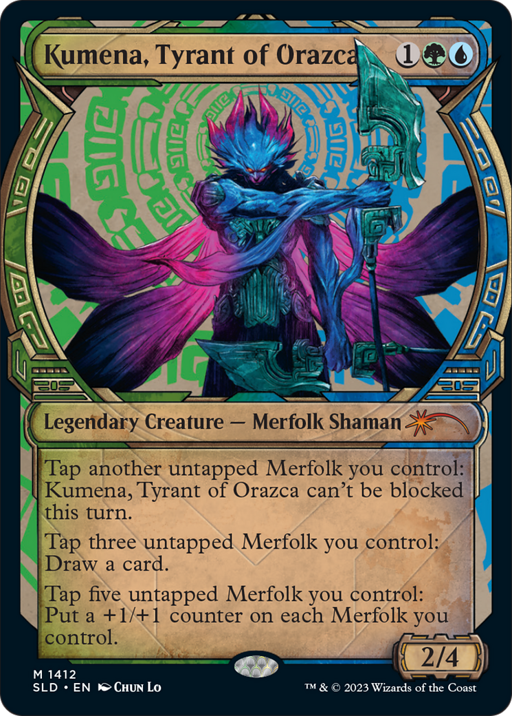Kumena, Tyrant of Orazca [Secret Lair Drop Series] | Yard's Games Ltd