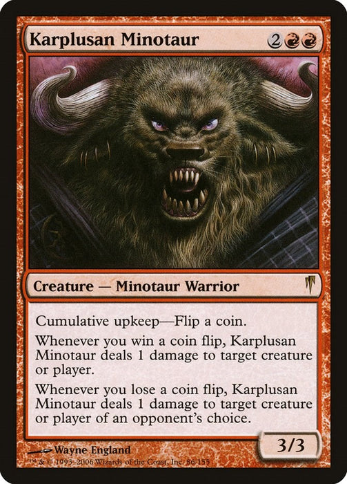 Karplusan Minotaur [CSP - 86]