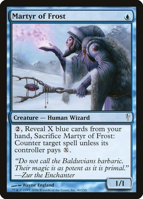 Martyr of Frost [CSP - 40]