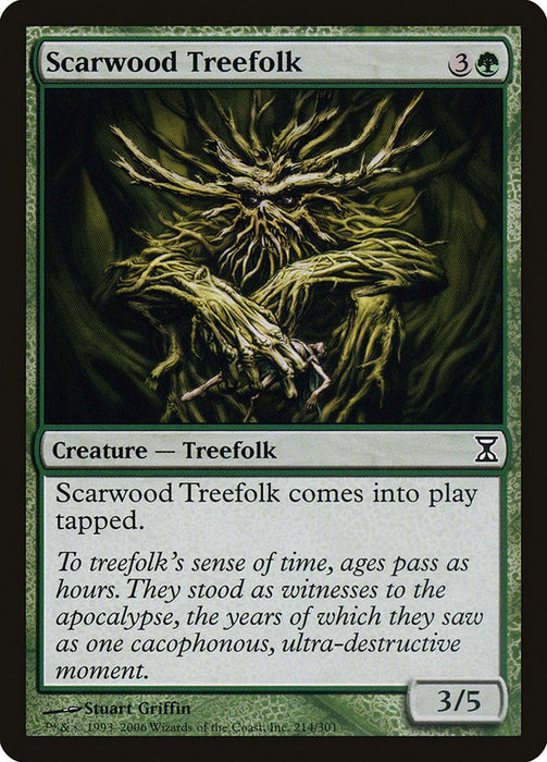 Scarwood Treefolk [TSP - 214]