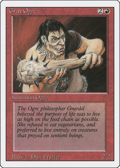 Gray Ogre [3ED - N/A]