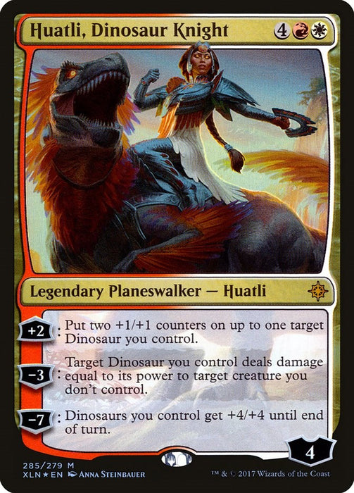 Huatli, Dinosaur Knight [XLN - 285]