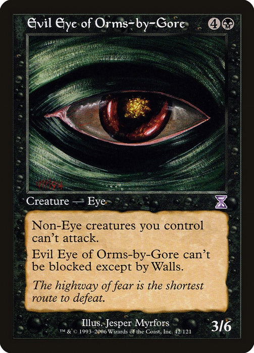 Evil Eye of Orms-by-Gore [TSB - 42]