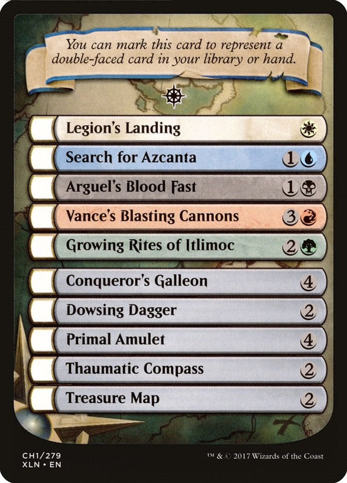 Checklist Card - Ixalan [XLN - 001]