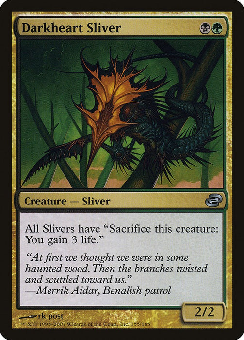 Darkheart Sliver [PLC - 155]