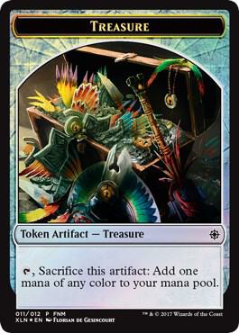 Dinosaur // Treasure Double-Sided Token (Back)