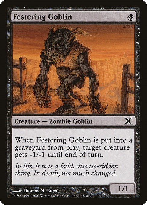 Festering Goblin [10E - 143]