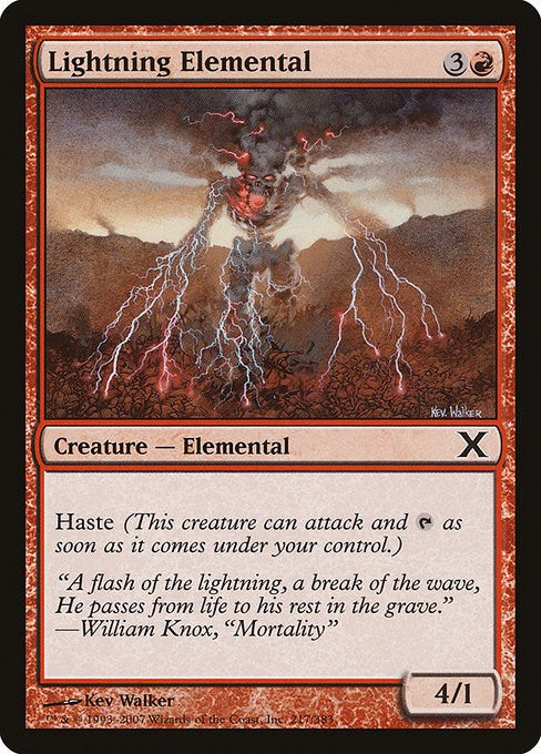 Lightning Elemental [10E - 217]