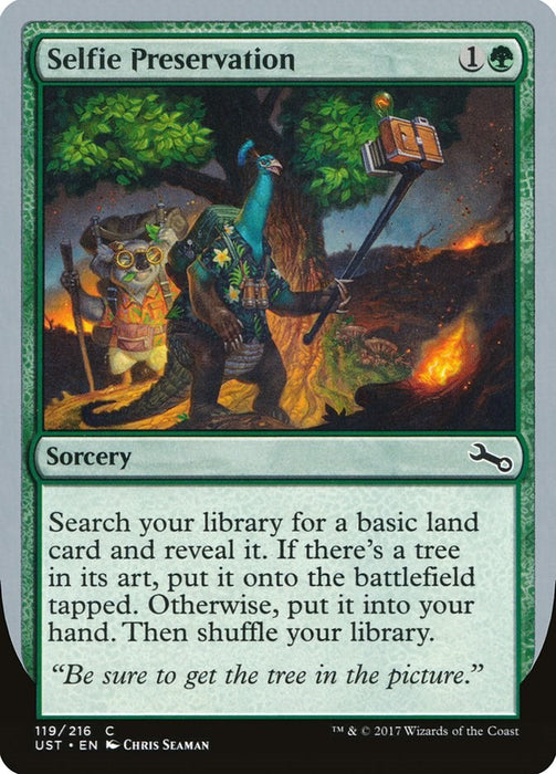 Selfie Preservation [UST - 119]