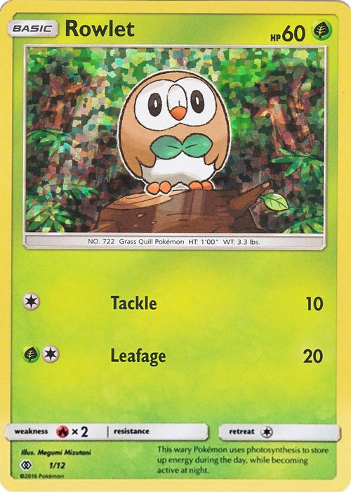 Rowlet - 1/12 [MCD17 - 001]