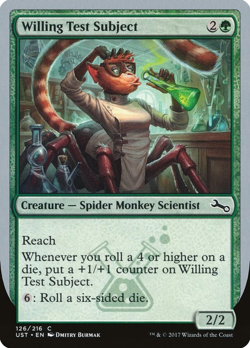 Willing Test Subject [UST - 126]