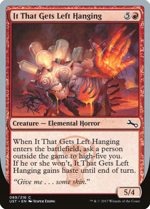It That Gets Left Hanging [UST - 89]