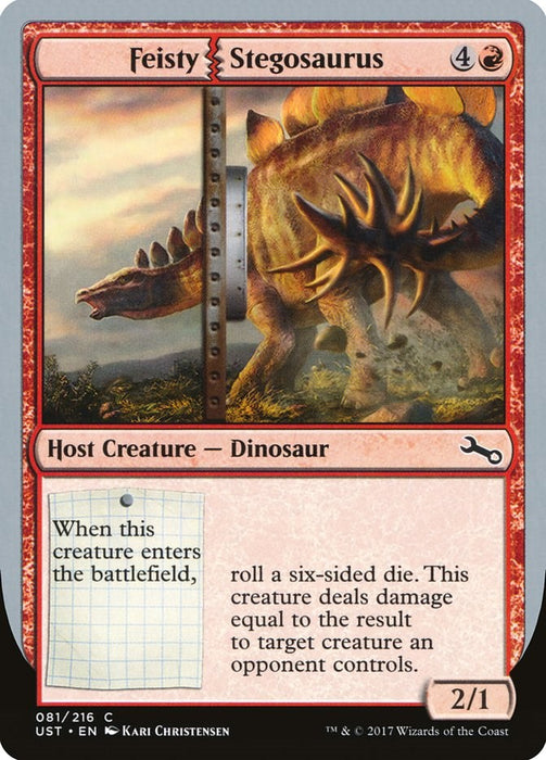 Feisty Stegosaurus [UST - 81]