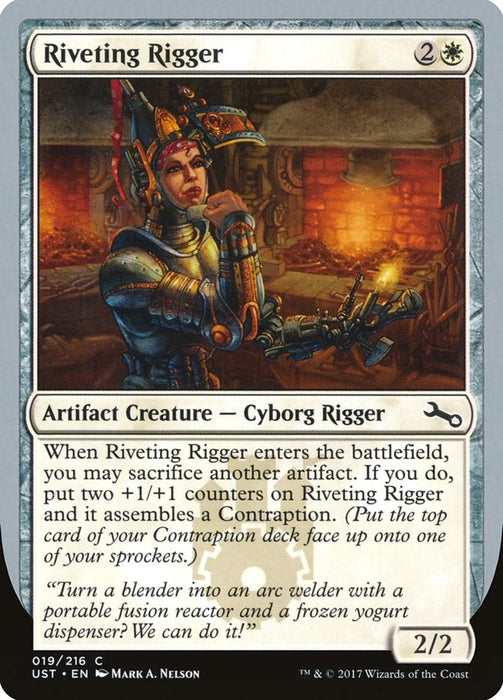 Riveting Rigger [UST - 19]
