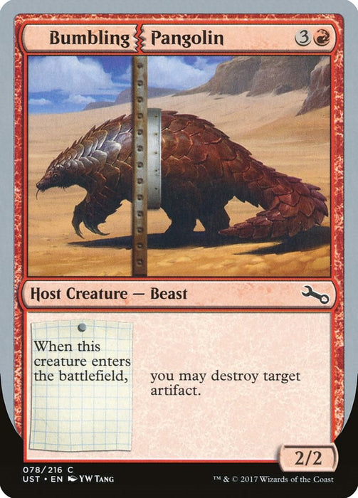 Bumbling Pangolin [UST - 78]