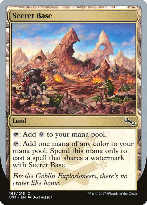 Secret Base (D) [UST - 165]