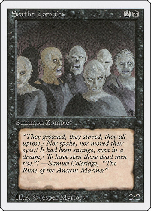Scathe Zombies [3ED - N/A]