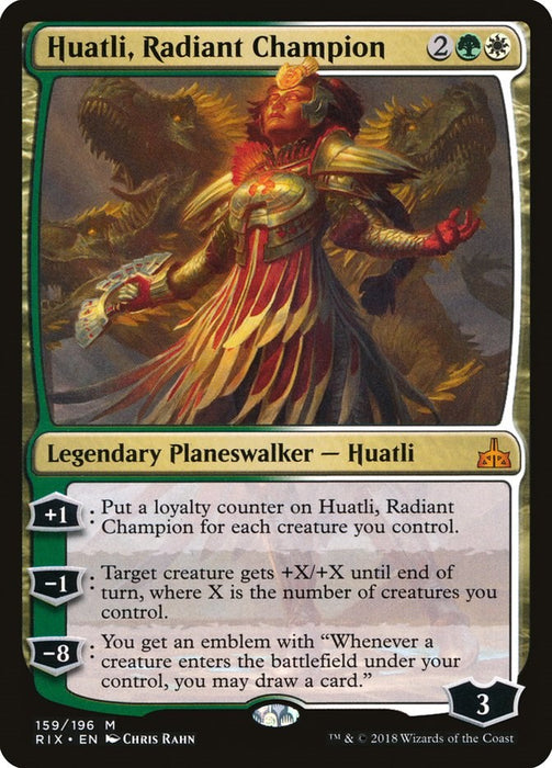 Huatli, Radiant Champion [RIX - 159]