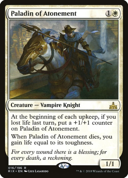 Paladin of Atonement [RIX - 16]