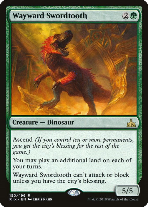 Wayward Swordtooth [RIX - 150]