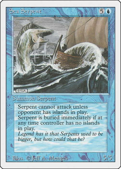 Sea Serpent [3ED - N/A]