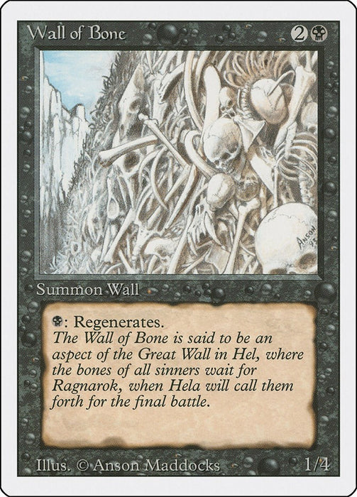 Wall of Bone [3ED - N/A]
