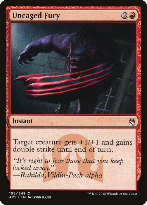 Uncaged Fury [A25 - 155]
