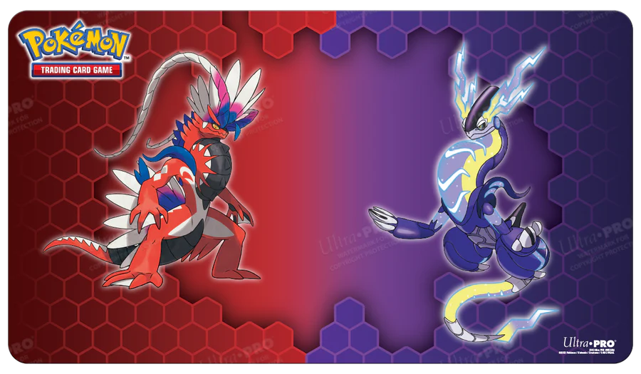 Pokemon Koraidon Miraidon Playmat