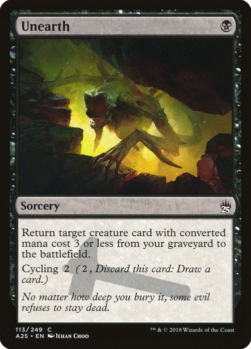 Unearth [A25 - 113]