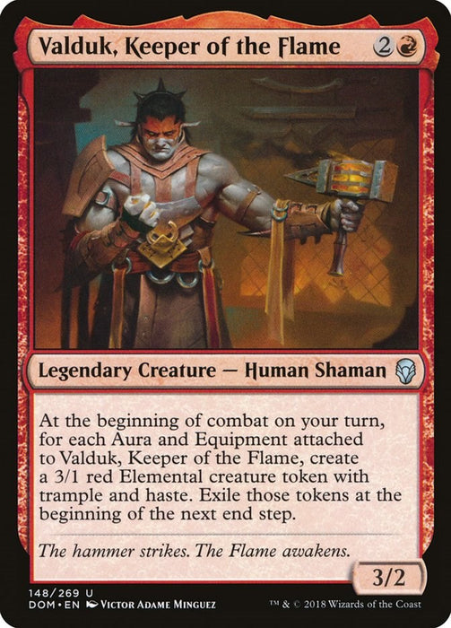 Valduk, Keeper of the Flame [DOM - 148]