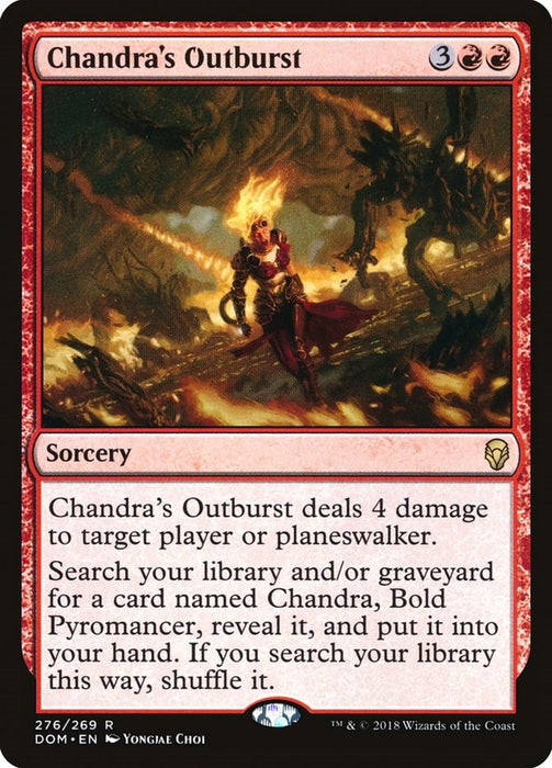 Chandra's Outburst [DOM - 276]