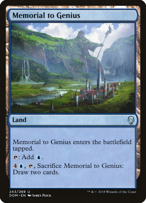 Memorial to Genius [DOM - 243]