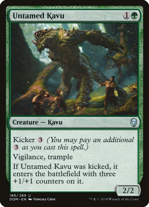 Untamed Kavu [DOM - 186]