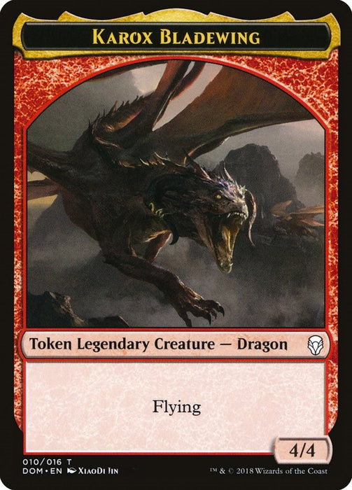 Karox Bladewing Token [DOM - 10]