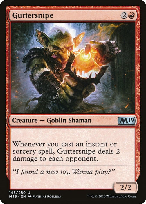 Guttersnipe [M19 - 145]