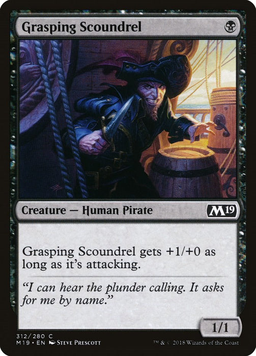 Grasping Scoundrel [M19 - 312]