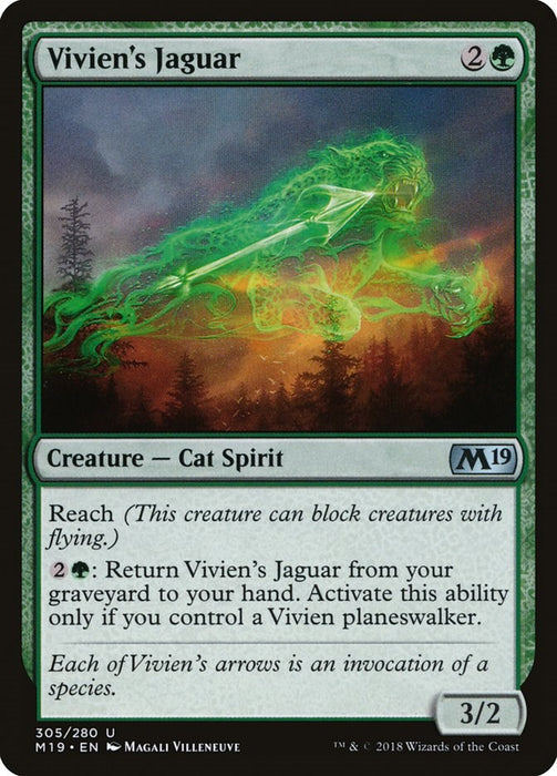 Vivien's Jaguar [M19 - 305]