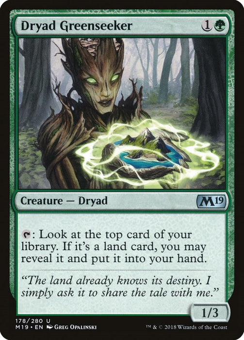 Dryad Greenseeker [M19 - 178]