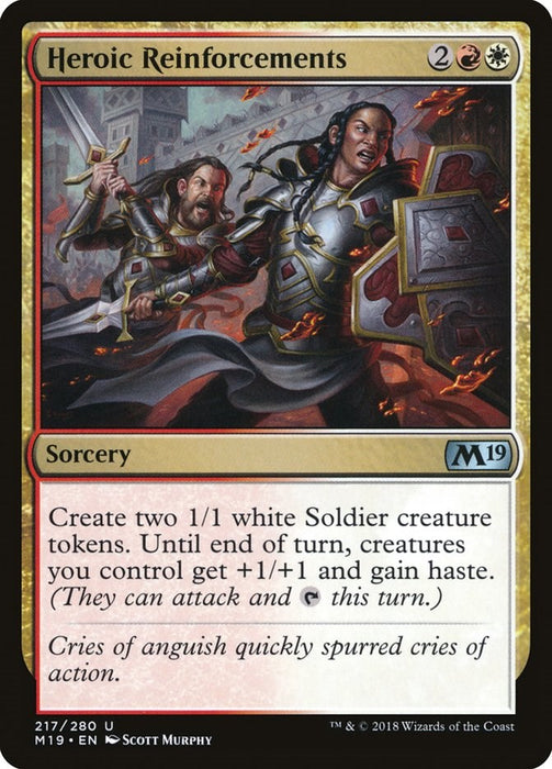 Heroic Reinforcements [M19 - 217]