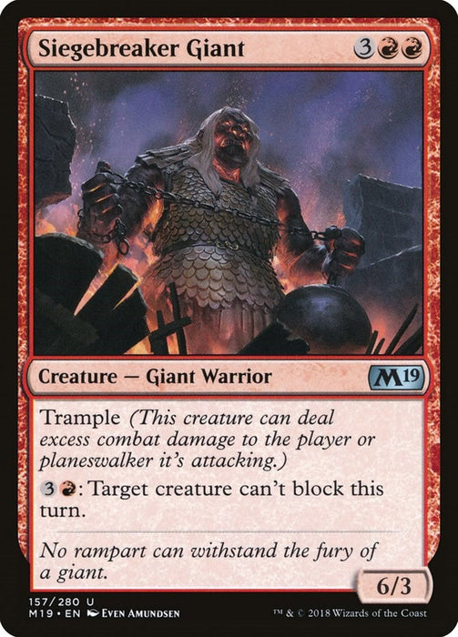 Siegebreaker Giant [M19 - 157]