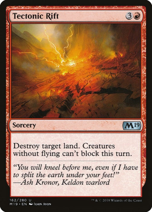 Tectonic Rift [M19 - 162]
