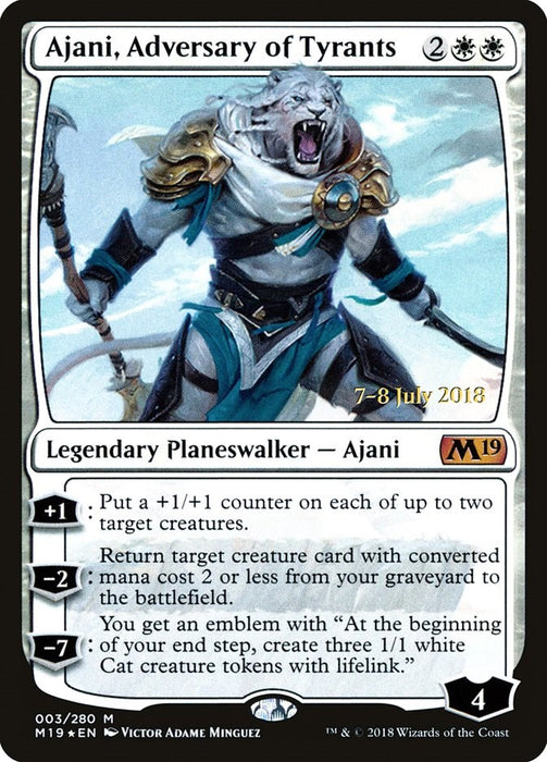 Ajani, Adversary of Tyrants [PRE - 3]