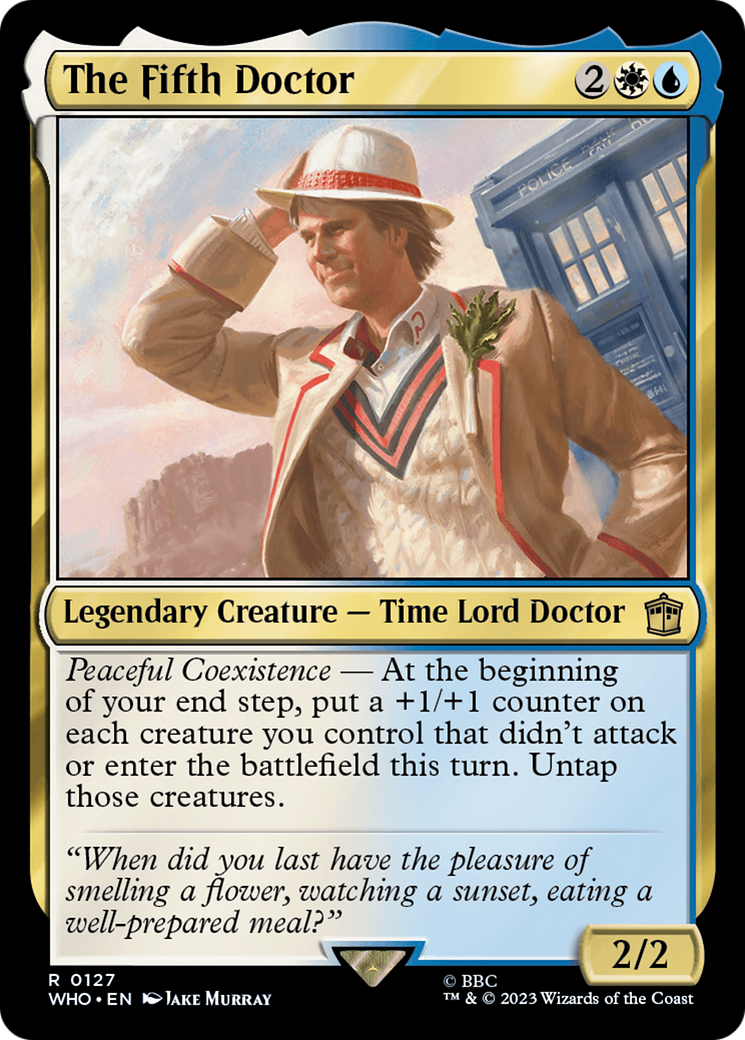 The Fifth Doctor [Doctor Who] | Yard's Games Ltd