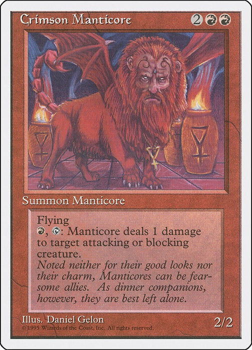 Crimson Manticore [4ED - N/A]