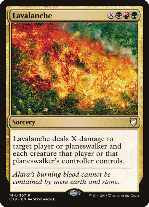 Lavalanche [C18 - 184]